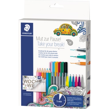 Kreativset Mut zur Pause f. d.ganze Woche