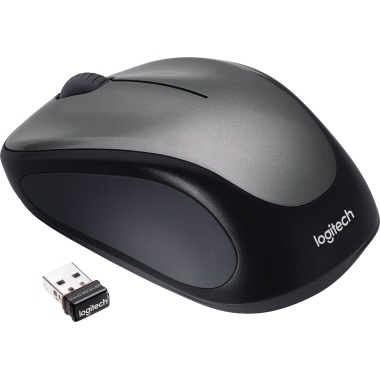 Logitech Mouse M235 91002201 USB kabellos optisch 3Tasten silber