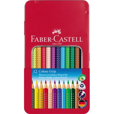 FABER-CASTELL Farbstift Colour GRIP 2001 /112413, Inh. 12