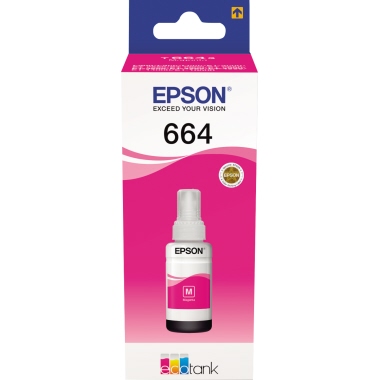 Epson Nachfülltinte C13T664340 70ml magenta