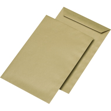 MAILmedia Versandtasche 30006874 C5 ohne Fenster nassklebend braun 500 Stück