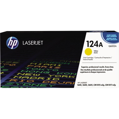 HP Toner Q6002A 124A 2.000Seiten gelb