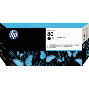 HP Druckkopf C4820A 80 schwarz +Reiniger