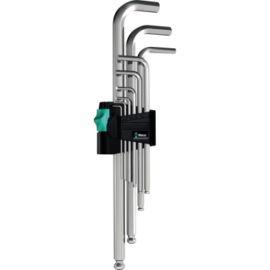Wera Winkelschraubendrehersatz schwarz 05022087001 1,5-10 9teilig
