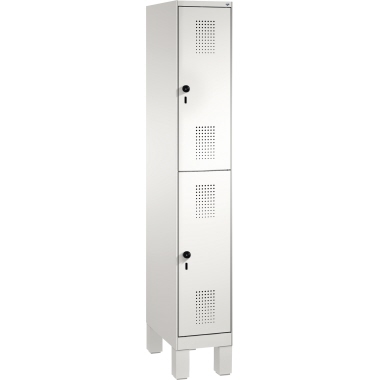 C+P Doppelstockspind 4931010S10006 Füße 2Fächer lgr/lgr