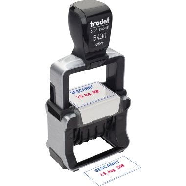 trodat Professional 5430 51543025 Datumstempel GESCANNT
