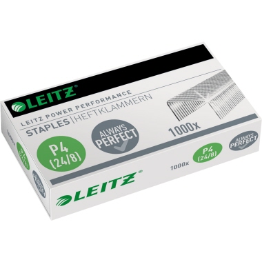 Leitz Heftklammer 55710000 24/8 verzinkt 1000 Stück