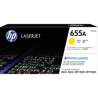 HP Toner CF452A 655A 10.500Seiten gelb