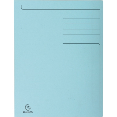 Exacompta Aktenmappe FOREVER 448003E DIN A4 RC Karton blau