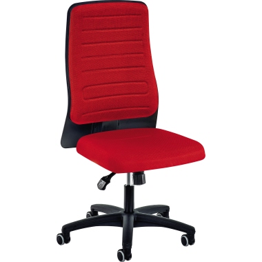 prosedia Bürodrehstuhl Eccon plus-8 7152/5805/2217 Bezug rubinrot