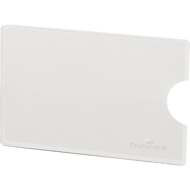 DURABLE Kreditkartenhülle RFID SECURE 890319 54x86mm 3St