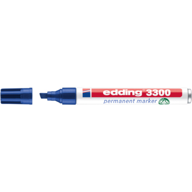 edding Permanentmarker 3300 4-3300003 1-5mm Keil blau