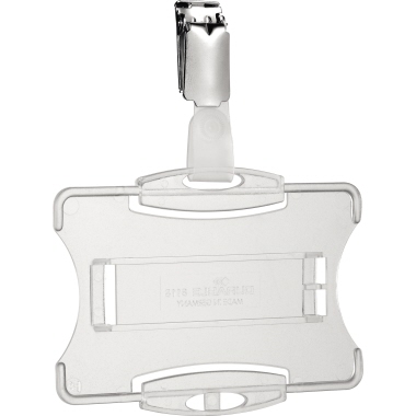 DURABLE Namenschild 811819 85x54mm transparent 25 Stück