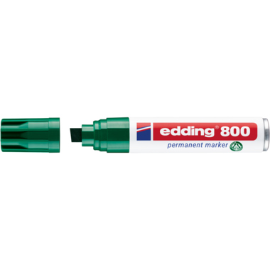 edding Permanentmarker 800 4-800004 4-12mm Keilspitze nachfüllbar gn