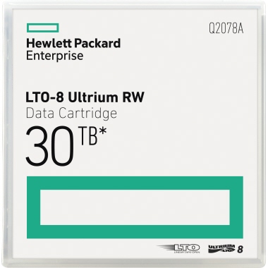 HP Bandkassette LTO Ultrium-8 Q2078A 12/30TB