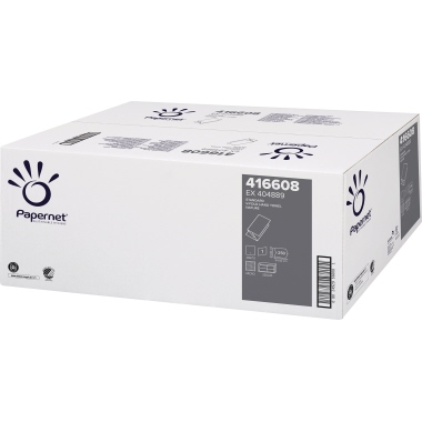 Papernet Papierhandtücher 1-lagig Standard 416608 natur 20x250 Blatt