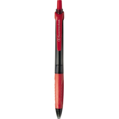Soennecken Kugelschreiber 3049 Nr.180 Druckmechanik M rot