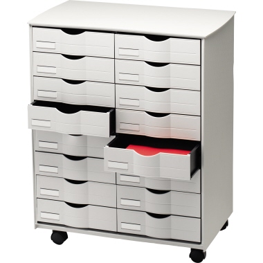 Paperflow Rollwagen DT162.02 16Schübe 71,5x58x34,3cm grau
