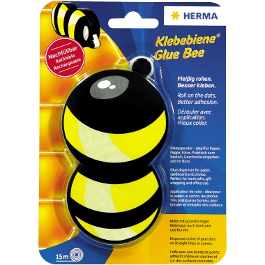 HERMA Klebebiene 1104 ablösbar gelb