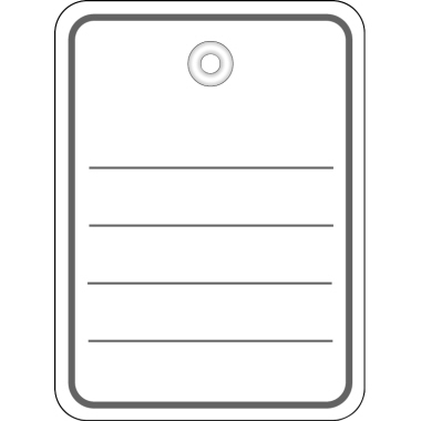 HERMA Stückwarenanhänger 6840 48x65mm Öse 1.000St.