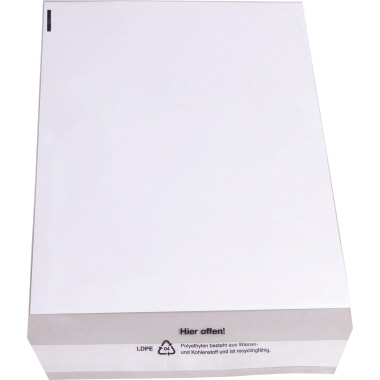 Versandtasche B4 0,07mm Polyethylen oF tr 1000St