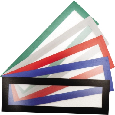 Tarifold Magnetschild Magneto Solo Pro 195201 A5/A4 blau 10 Stück