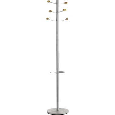 UNILUX Garderobenständer BOUQUET 400069048 173cm 6Haken metallgrau