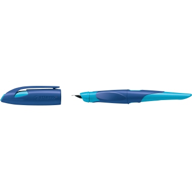 STABILO Füllhalter EASYbirdy R 5014/4-41 A mitternachtsblau/azur