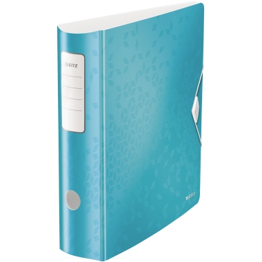 Leitz Ordner Active WOW 11060051 DIN A4 82mm Polypropylen eisblau