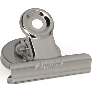 MAUL Briefklemmer 2183096 30mm nickel 2 Stück