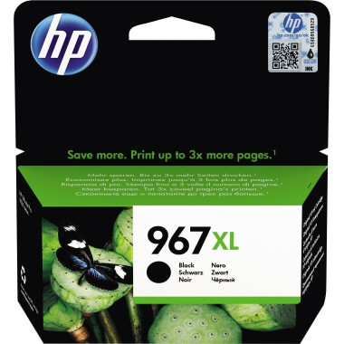 HP Tintenpatrone 967XL 3JA31AE schwarz
