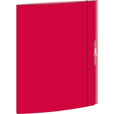 RNK Sammelmappe 45336 DIN A3 Gummizug 310x440mm rot