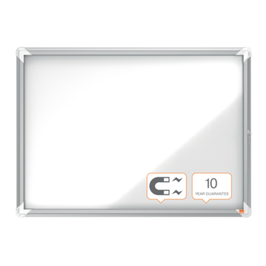 Nobo Schaukasten 1902559 97,2x69,2x3,7cm 8xDIN A4 silber