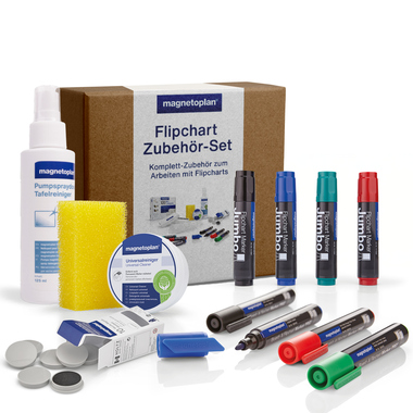 magnetoplan Flipchart Zubehörset 12299F