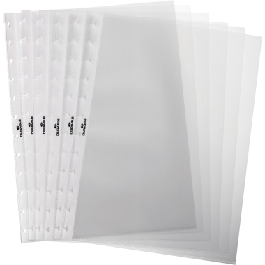 DURABLE Sichthülle Cover 242819 DIN A4 0,08mm PP transparent 10 Stück