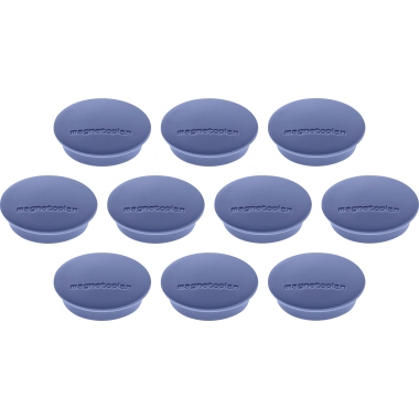 magnetoplan Magnet Discofix Junior 1662114 34mm dunkelblau 10St.