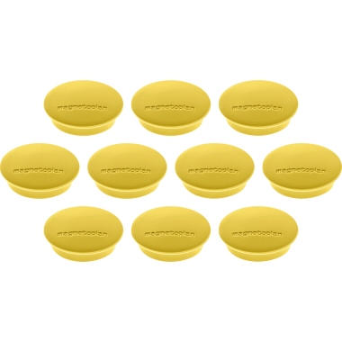 magnetoplan Magnet Discofix Junior 1662102 34mm gelb 10St.