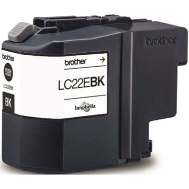 Brother LC22EBK Brother Tintenpatrone LC22EY 2.400Seiten schwarz