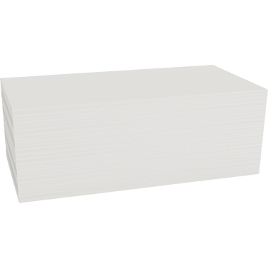 magnetoplan Moderationskarte 111151500 200x100mm weiß 500St.