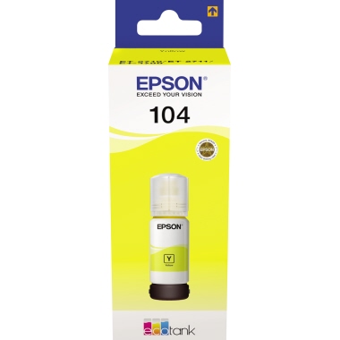 Epson Tintenpatrone C13T00P440 7.500S gelb