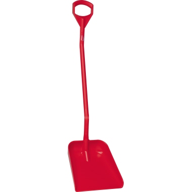 VIKAN 56014 Vikan Schaufel Stiel lang Schaufel groß rot