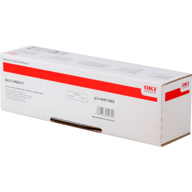OKI Toner 44917602 für B431/B491 12.000S. schwarz