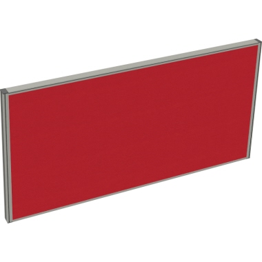 Stellwand Nut Stoffgr.A oOrgaleiste Absorber B B1200xT41xH600mm rot