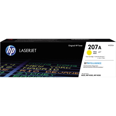HP Toner W2212A 207A 1.250 Seiten gelb