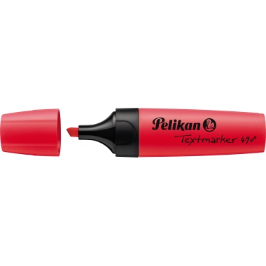 Pelikan Textmarker 490 814126 1,2-5mm Keilspitze rot