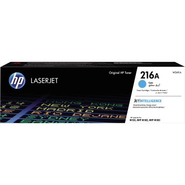 HP Toner W2411A 216A 850 Seiten cyan