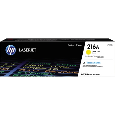 HP Toner W2412A 216A 850 Seiten gelb