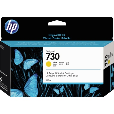 HP Tintenpatrone P2V64A Nr.730 130ml gelb
