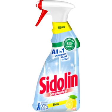 Sidolin Glasreiniger 646918 Zitrus Spray 500ml