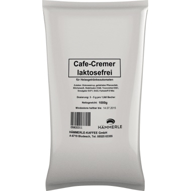 Kaffeeweißer Cafe-Cremer laktosefrei 1.000g